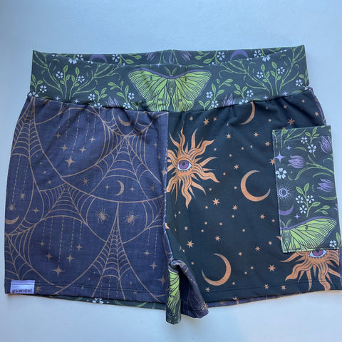 pocket shorts- size large