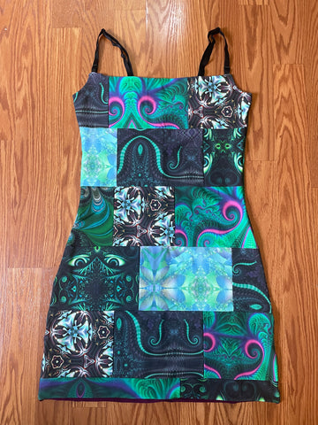 astral mini dress- size XL