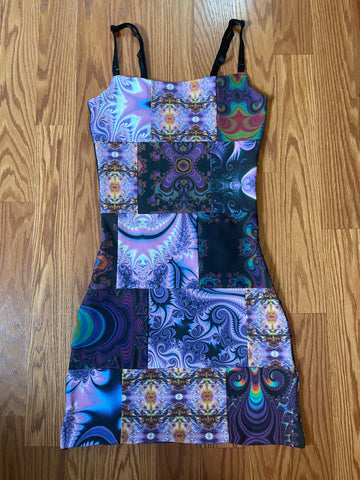 astral mini dress- size SMALL