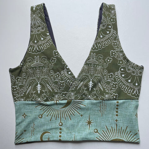 crossover top- size LARGE