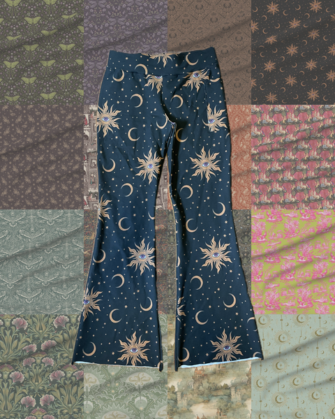 Custom Single Fabric Flare Pants- MTO