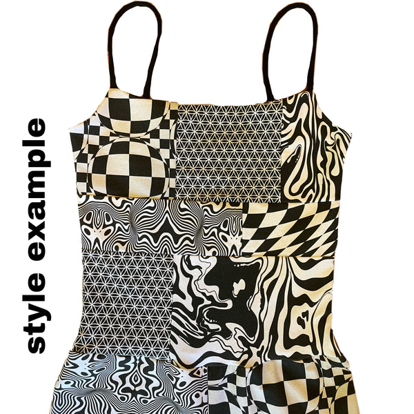 custom fabric jumpsuit- MTO