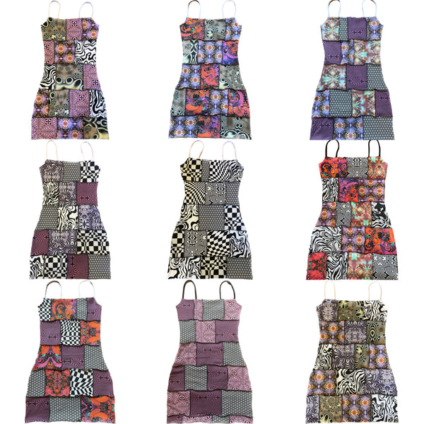 custom fabric mini dress- MTO