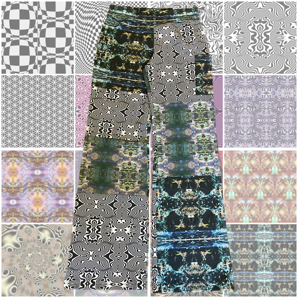 custom fabric pocket pants- MTO